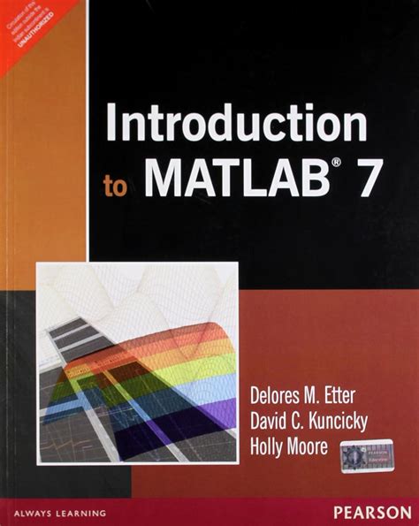 Introduction To Matlab 7 Etter Dolores 9788131723135 Books