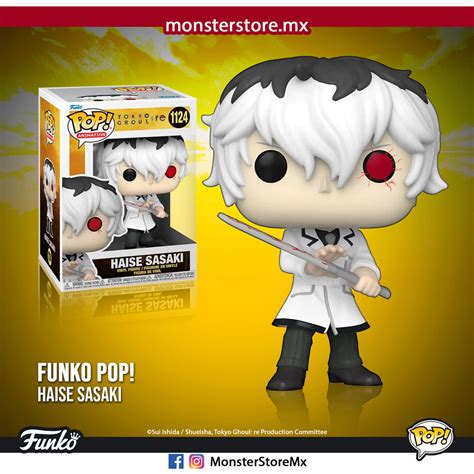 Funko Pop Animation Haise Sasaki 1124 Tokyo Ghoul Monsterstoremx