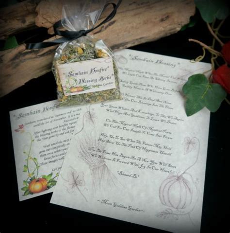 Samhain Bonfire Blessing Spell