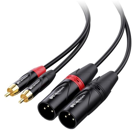 Cable Matters Cavo Di Interconnessione Sbilanciato Da Rca A Xlr Doppio