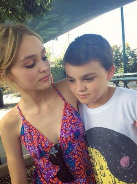 Lily Rose et son frère Jack Depp