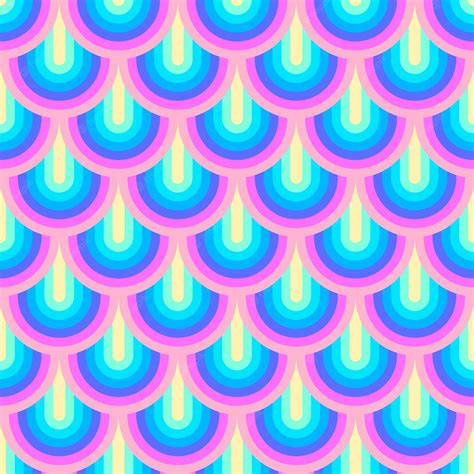 Premium Vector Unicorn Rainbow Stripes Pattern Neon Pastel Rainbow