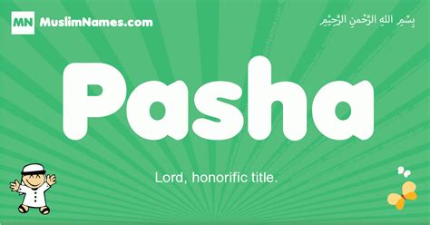 Pasha Meaning Arabic Muslim Name Pasha Meaning