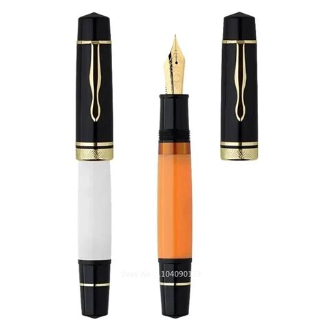 Machain Grand Stylo Plume Piston Stylo Encre En Caoutchouc Dur R Tro