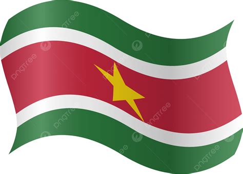 Bandera De Surinam Png Surinam Bandera Dia De Surinam Png Y Vector