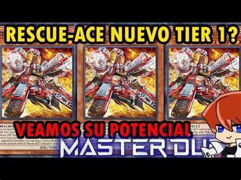 Rescue ACE Nuevo Tier 1 Master Duel Veamos Su Potencial Humillando