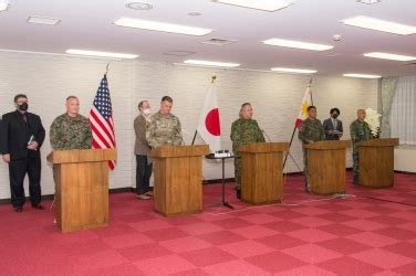 Japan Philippines United States Ground Forces Hold First Land Forces