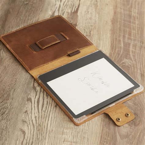 Personalized Leather Case For Kindle Scribe 10 2 Kindle Scribe Cover