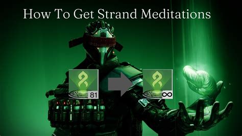 Destiny Lightfall How To Get Strand Meditations Youtube