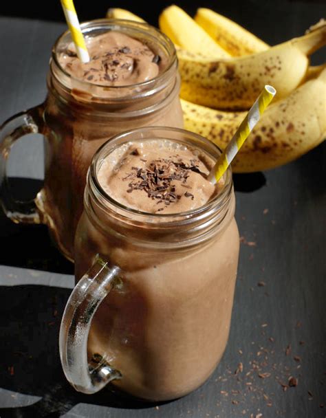 Milkshake De Banana Con Chocolate