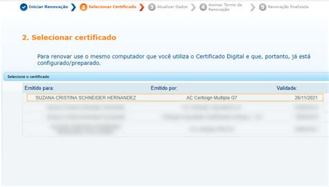 Renovar Certificado Digital Passo A Passo Certisign Explica