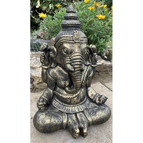 Latitude Vive Shadow Buddhas Stone Garden Statue Wayfair Ie