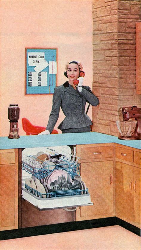 Kitchenaid Dishwasher 1958 Vintage Housewife Vintage House Retro