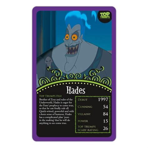 Top Trumps Disney Villains Mind Games