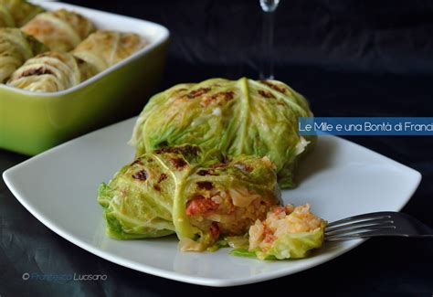 Involtini Di Verza Le Mille E Una Bontà Di Franci