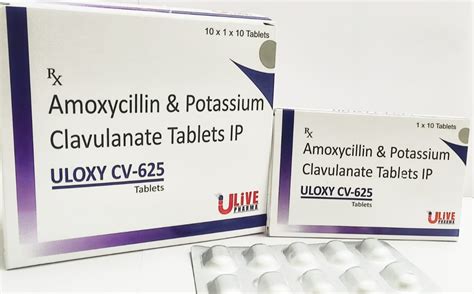 Uloxy Cv Amoxicillin Mg Clavulanic Acid Mg Treatment