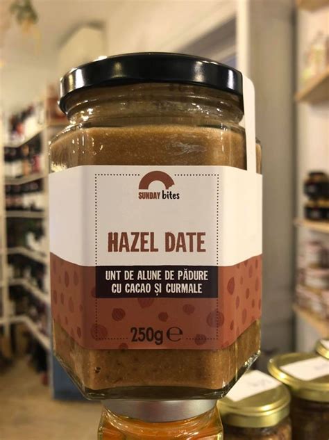 HAZEL DATE Unt De Alune De Padure Cu Cacao Si Curmale Bacania Veche