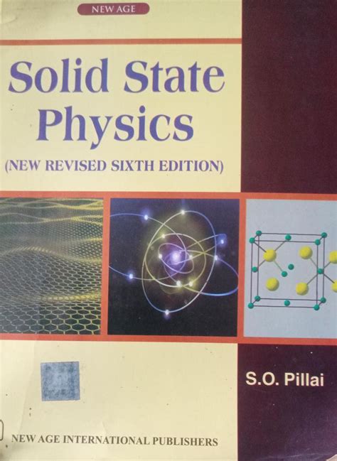 Amazon In Buy Solid State Physics By So Pillai Second Hand Used Book