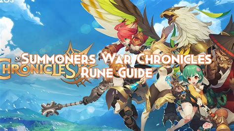 Summoners War Chronicles Rune Guide Pillar Of Gaming