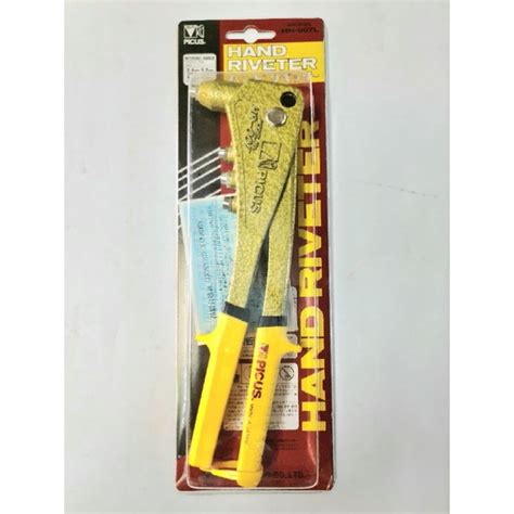 3 32 1 8 5 32 3 16 TAIYO PICUS HAND RIVETER MADE IN JAPAN