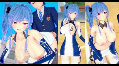Hentai Game Koikatsu Have Sex With Big Tits Azur Lane St Louis DCG Erotic Anime Video