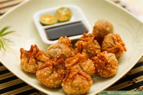 How To Make Fried Siomai Steps With Pictures Wikihow