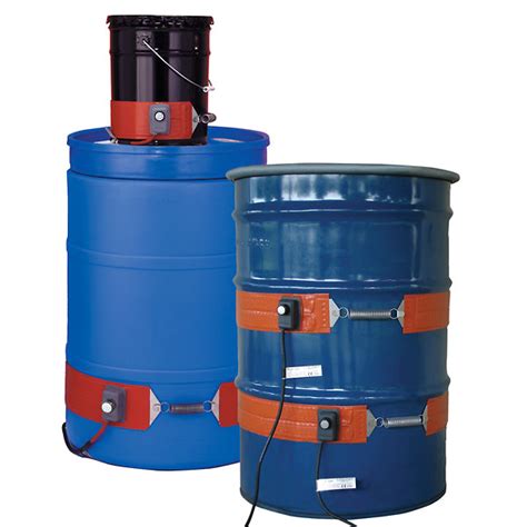 Briskheat Flexible 30 Gal Metal Drum Heater W Thermostat 50 425f 120v From Cole Parmer United