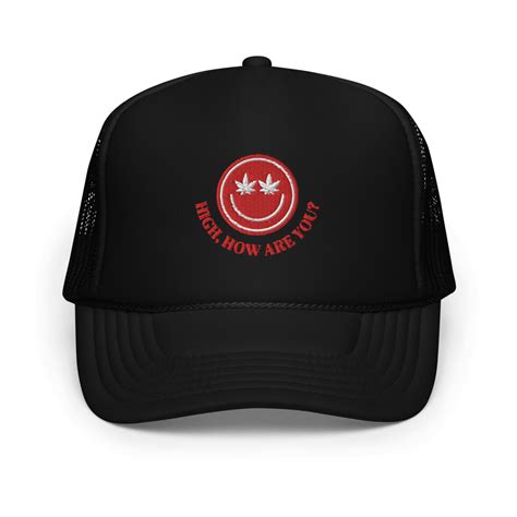 Restart High How Are You Trucker Hat Restart Cbd And Thc