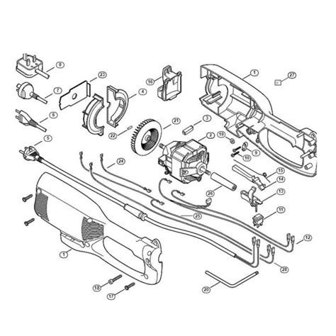 Electric Motor Assembly For Stihl Viking Te Electric Grass