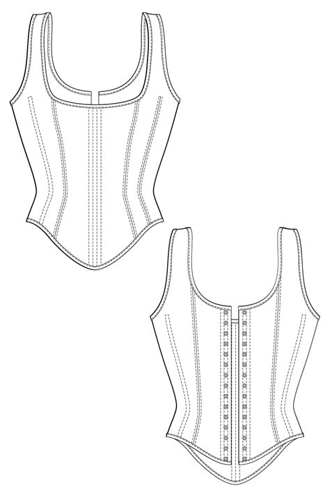 Juliet Corset Illustration Fashion Design Fashion Design Clothes