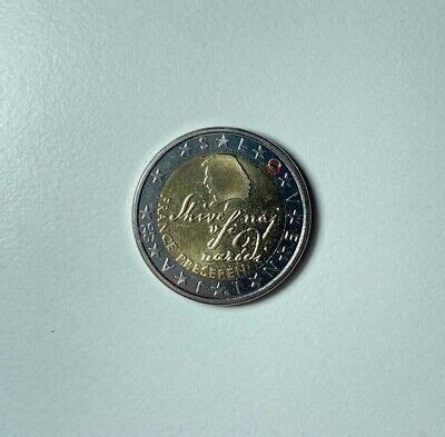 Fehlprägung Seltene 2 Euro Münze Slovenien 2007 France Preseren eBay