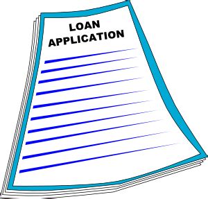 Loan Application clip art (104494) Free SVG Download / 4 Vector