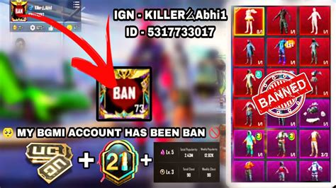 My Bgmi Account Has Been Banned No Reason Killer Abhi Account Has