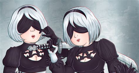 Cartoon 2b Mannyakkoのイラスト Pixiv