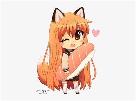 Cute Anime Chibi Fox