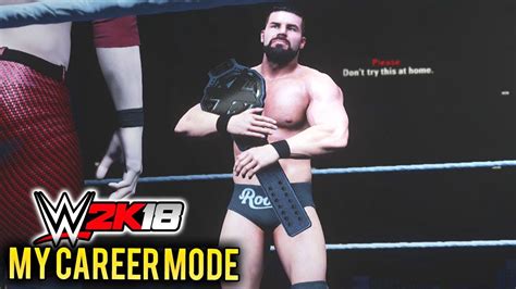 Wwe 2k18 My Career Mode Ep 3 The New Nxt Champion Wwe 2k18 My