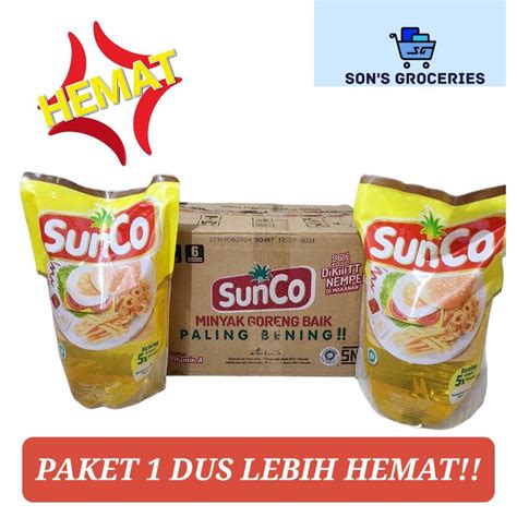 Jual Sunco Minyak Goreng 2 Liter 1 Dus Shopee Indonesia