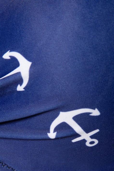 Belsira Belsira Vintage Bikini Oberteil Blau Mit Ankern 29 90 Bei Rockabilly Clothing