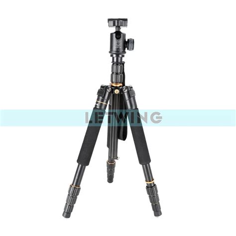 Q999S Aluminum Tripod Monopod with Detachable Ball Head Travel Tripod ...