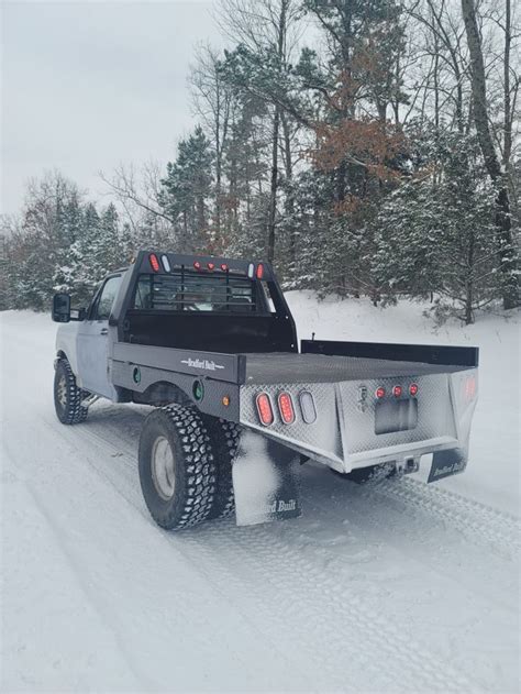 Ford F Ton Dually Flatbed Bradford Built Flatbed