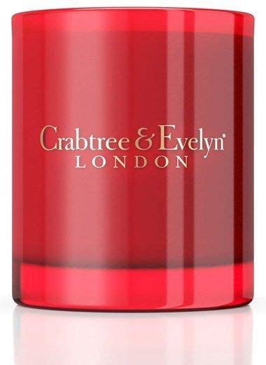 Crabtree Evelynin London Body Lotion In Red On A White Background