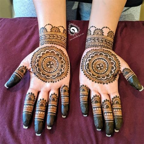 Mandala Simple Henna Designs