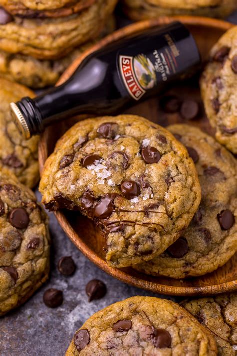 Baileys Irish Cream Chocolate Chip Cookies Baker By Nature