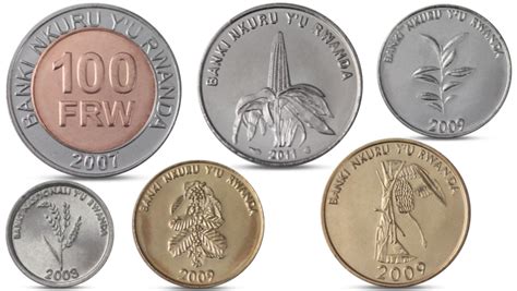 Rwanda Coins Set 6 Coins