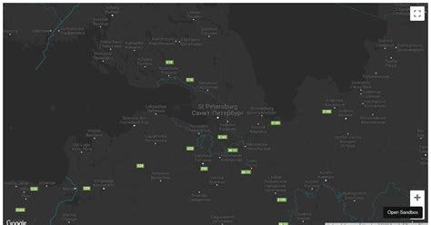 Cluster Maps Codesandbox