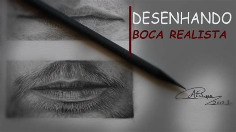 Desenhando Boca Realista Drawing Realistic Mouth Youtube