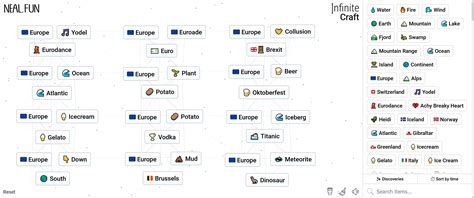 How To Craft Europe In Infinite Craft