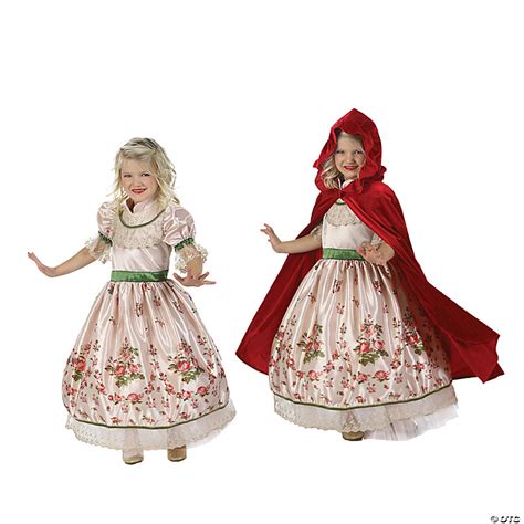 Girls Vintage Red Riding Hood Costume Halloween Express