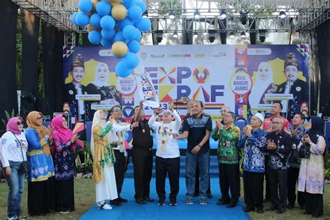 Expo Ekraf 2023 Di Martapura Resmi Dibuka MartapuraKlik