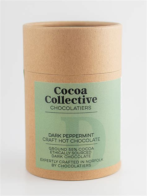 Cocoa Collective Dark Peppermint Hot Chocolate 350g Norfolk Hampers